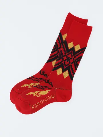 TOGA Jacquard socks（22.5～24.5cm）
