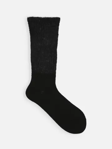 モヘアルーズハイカットソックス