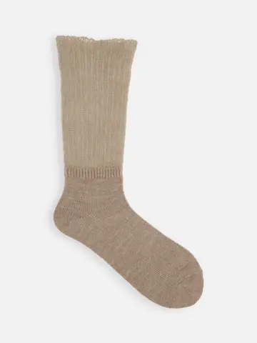 モヘアルーズハイカットソックス