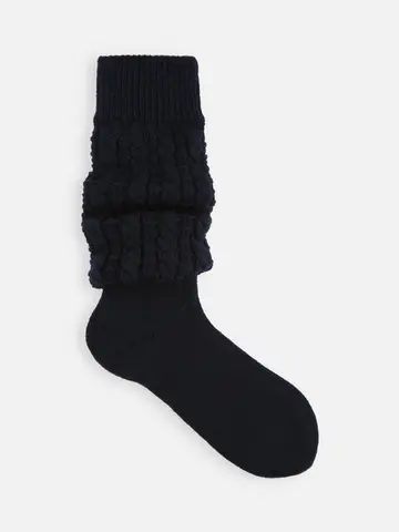 7Gバルキーウールルーズソックス