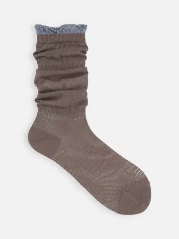 メッシュダンダンルーズソックス