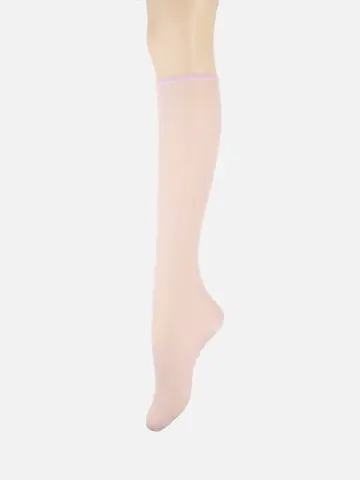 YANUKコラボ縫製レースハイソックス