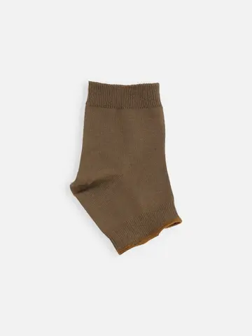 【冷房対策・靴ずれ防止に】無地かかとロングカバー