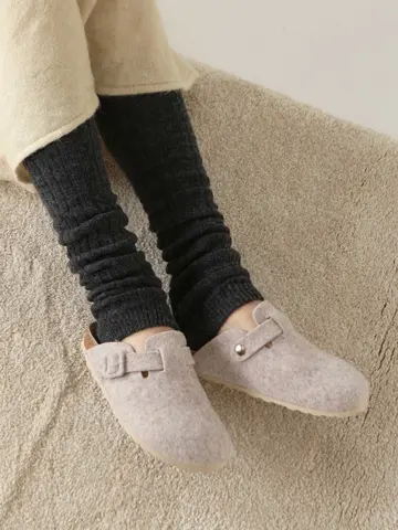 あったかウールのロングレッグウォーマー