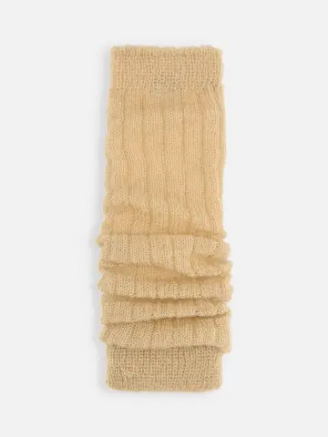 モヘアレッグウォーマー