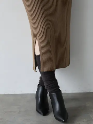 ミンクモールレッグウォーマー