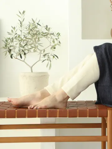 縫製フリースレギンス10分丈(M〜L)