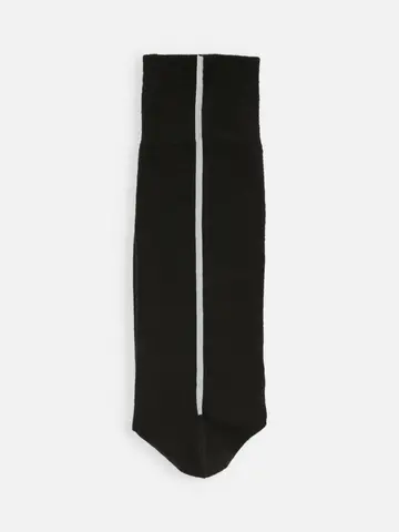 毛混バックシームソックス(25.0～27.0cm)