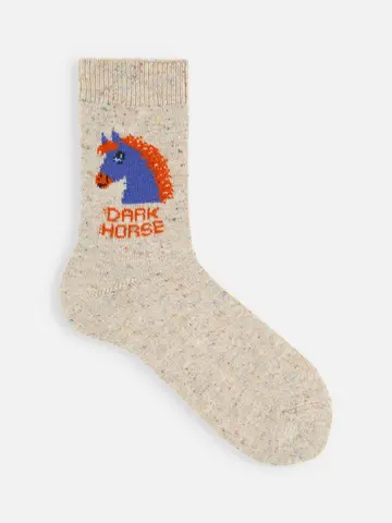 【メンズ】馬ソックス