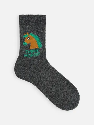 【メンズ】馬ソックス