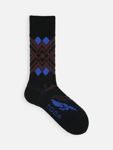 TOGA Jacquard socks（25.0～27.0cm）
