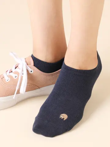 【3足1,386円】いろいろ刺繍スニーカー用ソックス