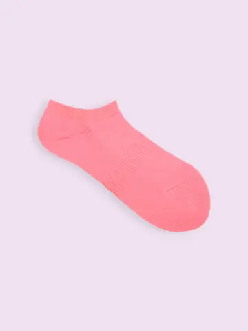 【3足1,386円】スポーティー無地パイルスニーカー用ソックス