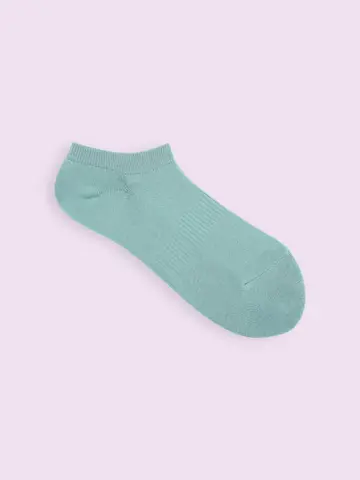 【3足1,386円】スポーティー無地パイルスニーカー用ソックス