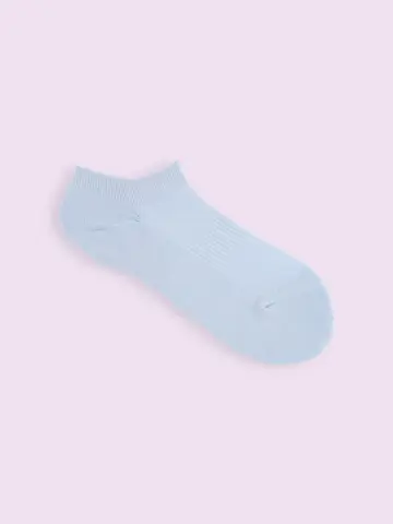 【3足1,386円】スポーティー無地パイルスニーカー用ソックス