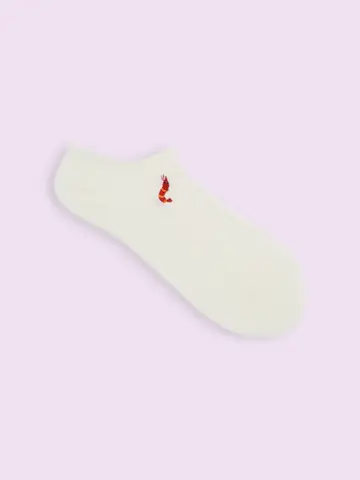 【3足1,386円】海のいろいろ刺繍スニーカー用ソックス