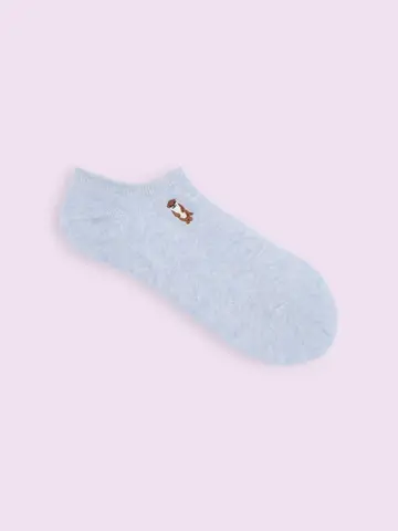 【3足1,386円】海のいろいろ刺繍スニーカー用ソックス