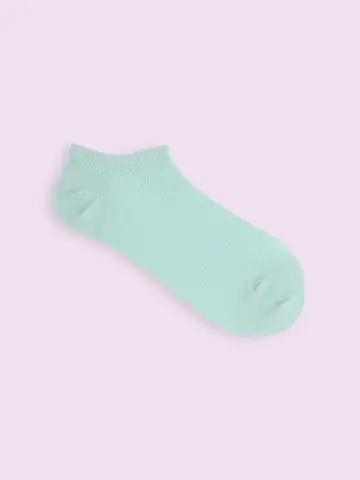 【3足1,386円】メッシュ無地スニーカー用ソックス