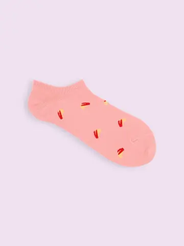 【3足1,386円】お弁当柄スニーカー用ソックス