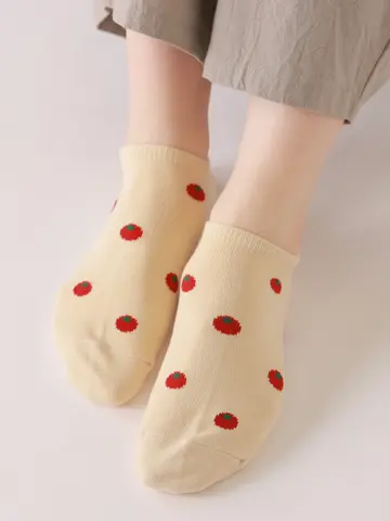 【3足1,386円】お弁当柄スニーカー用ソックス