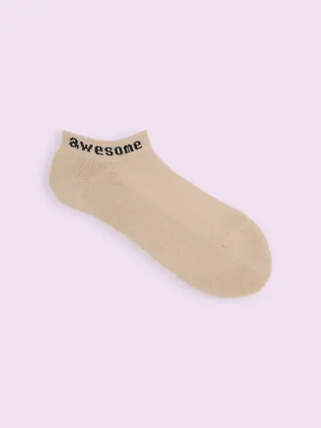【3足1,386円】パイルロゴスニーカー用ソックス