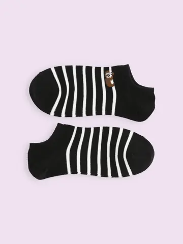 【3足1,386円】アニマルボーダースニーカー用ソックス