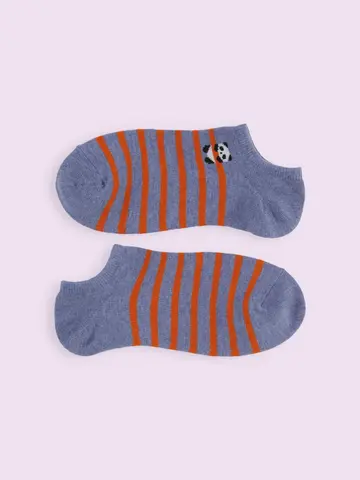 【3足1,386円】アニマルボーダースニーカー用ソックス