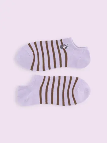 【3足1,386円】アニマルボーダースニーカー用ソックス