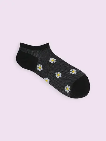 【3足1,386円】メッシュマーガレットスニーカー用ソックス