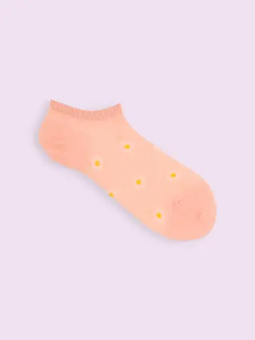 【3足1,386円】メッシュマーガレットスニーカー用ソックス