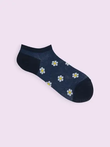 【3足1,386円】メッシュマーガレットスニーカー用ソックス