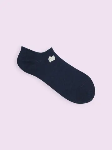 【3足1,386円】すやすや動物刺繍スニーカー用ソックス