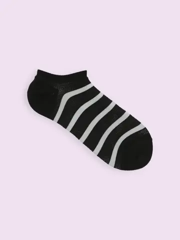 【3足1,386円】メッシュボーダースニーカー用ソックス