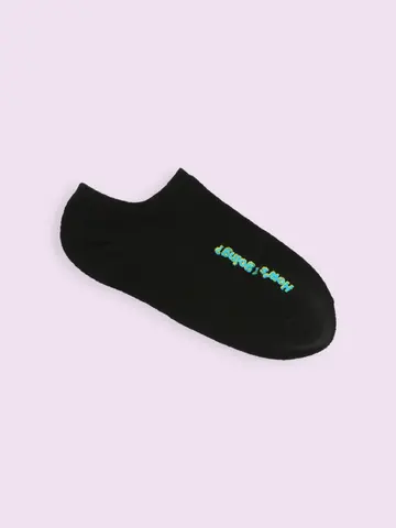 【3足1,386円】立体ロゴ刺繍スニーカー用ソックス