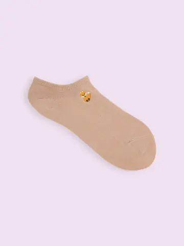 【3足1,386円】森のいろいろ刺繍スニーカー用ソックス