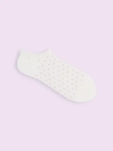 【3足1,100円】ミニドットスニーカー丈ソックス
