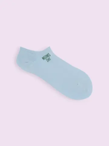 【3足1,386円】1週間刺繍スニーカー用ソックス