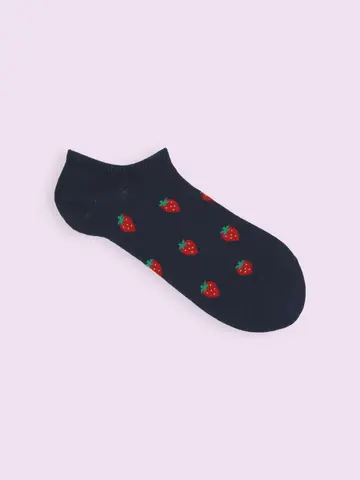【3足1,386円】いろいろフルーツ柄スニーカー用ソックス