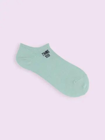 【3足1,386円】THANKYOU刺繍スニーカー用ソックス