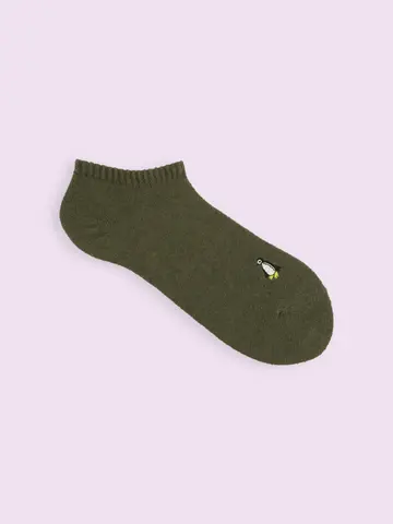 【3足1,386円】ブークレ刺繍スニーカー用ソックス