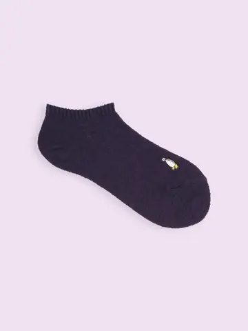 【3足1,386円】ブークレ刺繍スニーカー用ソックス