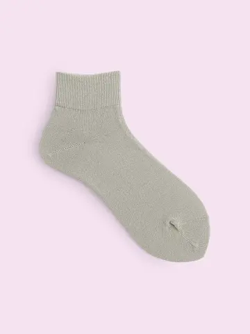【3足¥1,000】ソフトラメショートソックス