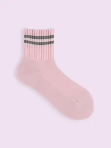 【3足1,386円】パイルラインショートソックス