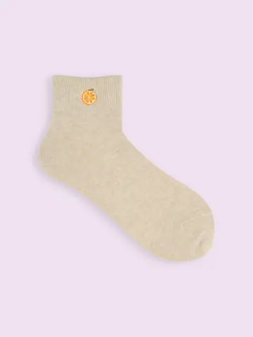 【3足1,386円】フルーツ刺繍ショートソックス