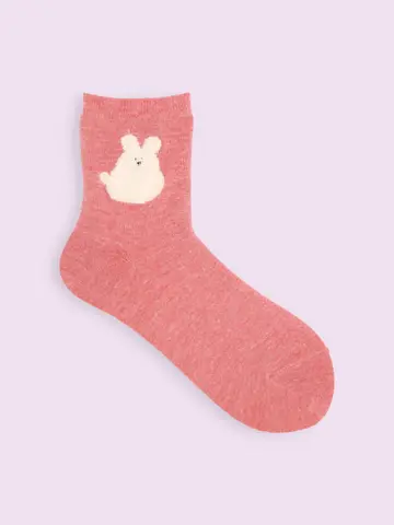 【3足1,386円】もふもふ動物ショートソックス