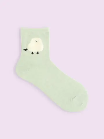【3足1,386円】もふもふ動物ショートソックス