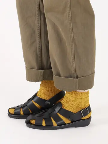 【3足1,386円】ゴム口ゆったり北欧柄ショートソックス