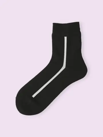 【3足¥1,100】たてラインショートソックス