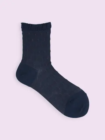【3足1,386円】くしゅくしゅシースルーショートソックス