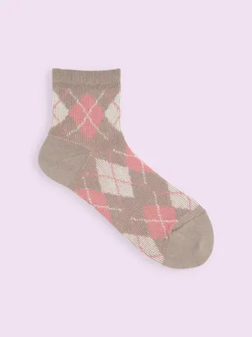 【3足1,386円】JQ3連ダイヤショートソックス
